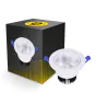 Bright Choice LED Downlight Rund Schwenkbar 12W 960lm 60D - 930 Warmweiß | 110mm - Ausschnitt 90mm - UGR <19