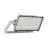 Ledvance Projecteur LED Max Radial 25 Aluminium Gris 600W 85300lm 25d - 830 Blanc Chaud | IP66 - Symétrique